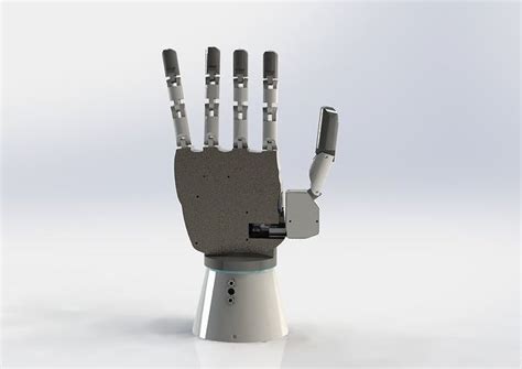 Robotic hand prosthetic 3D model | CGTrader