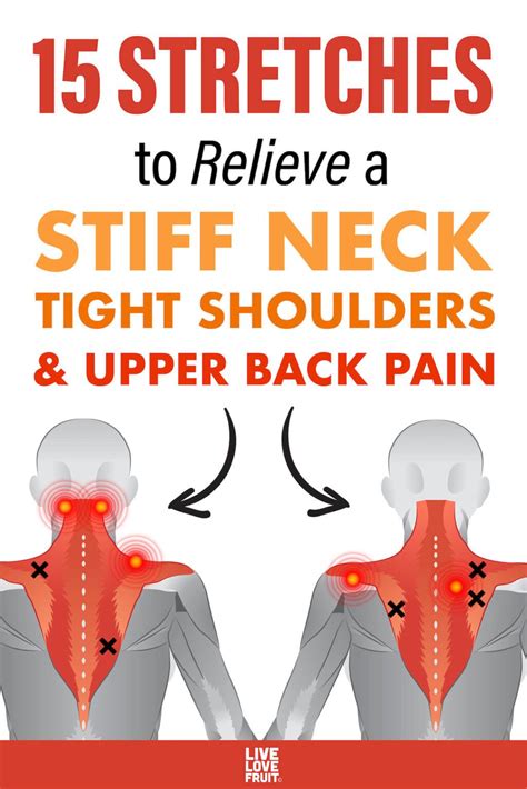 15 Stretches to Relieve a Stiff Neck, Tight Shoulders, and Upper Back ...