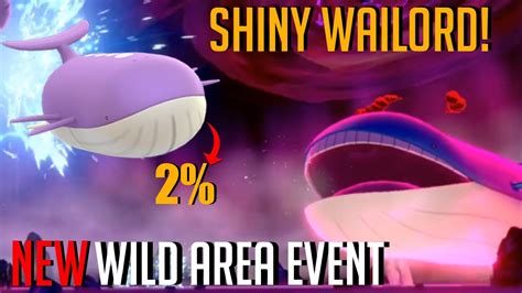 Shiny Wailord! - New Wild Area Event! *Limited Time* | Pokémon Sword ...