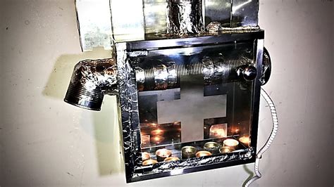 Cost Of Living UK/Staying Warm #3 Convection Candle Heater Stove ...