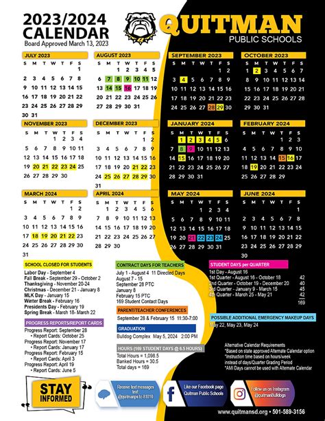 2023-2024 District Calendar