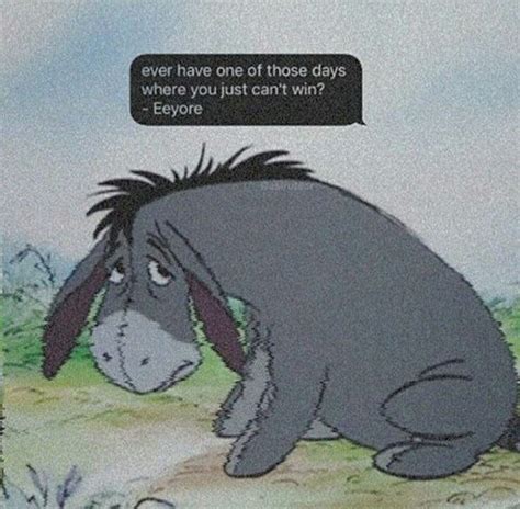 Winnie The Pooh Eeyore Depression