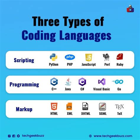 Types of Coding Languages