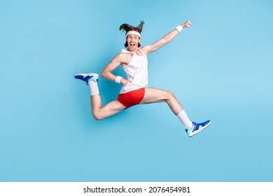 Full Body Profile Photo Funky Young Stock Photo 2076454981 | Shutterstock