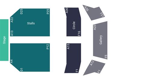 Lyceum Theatre Crewe Seating Map