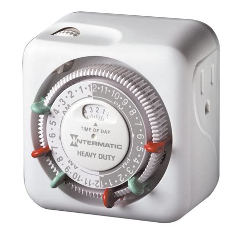 C7, C9 Light Strings - Heavy-Duty Grounded Timer - Indoor