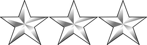 Three-star rank - Wikipedia, the free encyclopedia - ClipArt Best ...