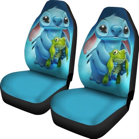 Stitch Frog Lilo Car Seat Covers SDCSC27 | Carseat cover, Custom car ...