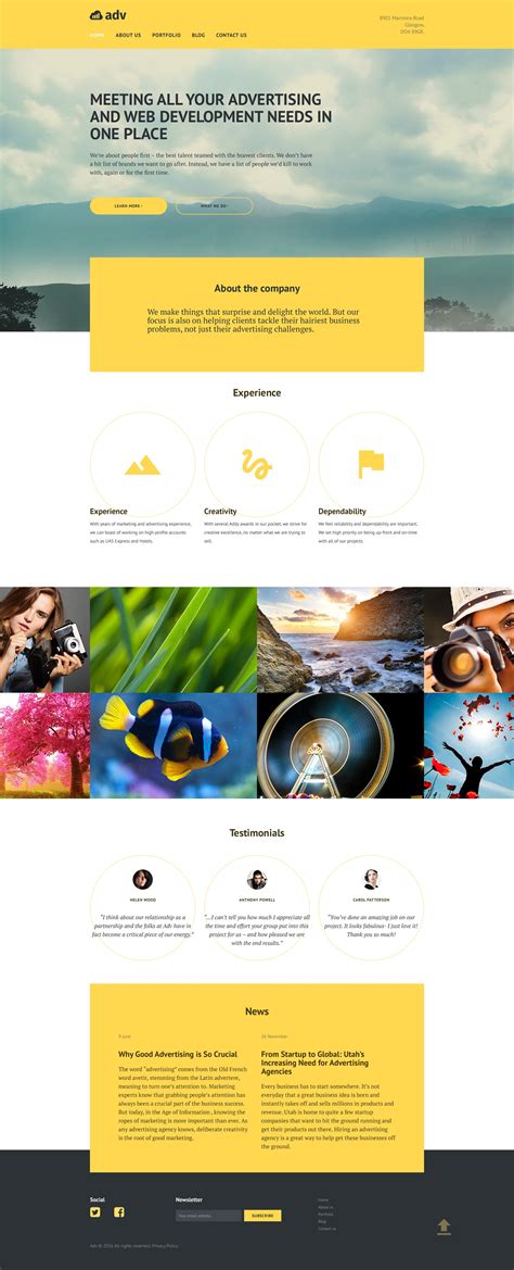 Wordpress Templates For Business Wordpress Theme Business Website ...