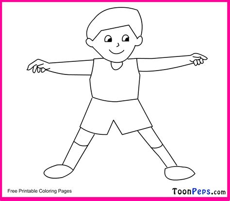 Body Parts For Kids Coloring Pages - Viewing Gallery