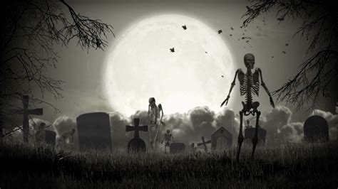 Halloween Graveyard Wallpapers - Top Free Halloween Graveyard ...