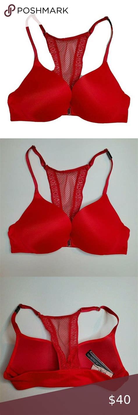 Victoria’s Secret 30B So Obsessed Push Up Bra Red | Push up bra ...