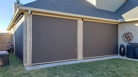 Motorized Patio Screens & Retractable Shades | Sunset Outdoor ...