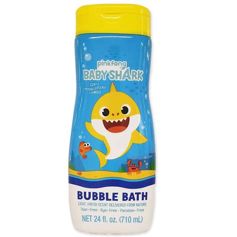 Pinkfong Baby Shark Kids Bubble Bath Body Wash 8 Oz Ocean Berry ...