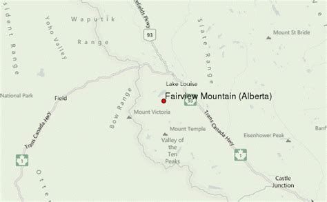 Fairview Mountain (Alberta) Mountain Information