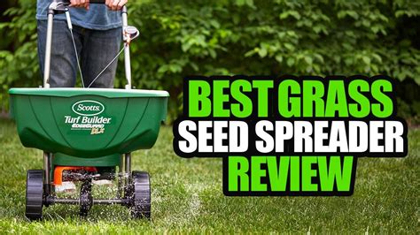 Top 5 Best Grass Seed Spreader Review In 2022 - YouTube