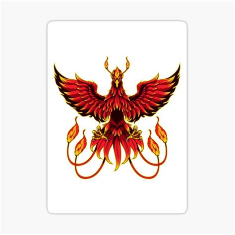 "Phoenix" Sticker for Sale by oumaima2003 | Redbubble