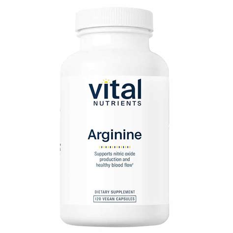 Arginine 750 Mg, Vital Nutrients