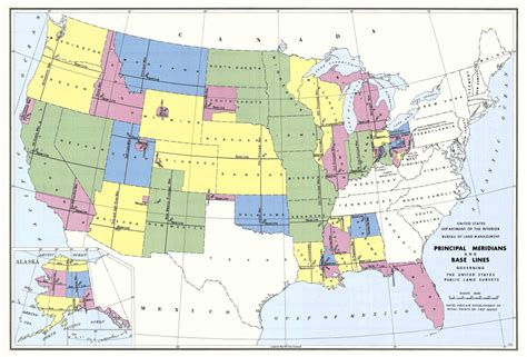 Printable Us Map With Longitude And Latitude Lines - Printable US Maps