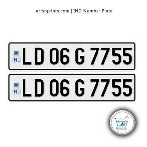 MP - Madhya Pradesh HSRP Font IND Number Plates Order Online Now ...