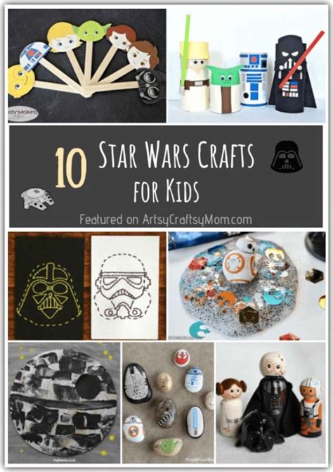 10 Star Wars Crafts and Activities for Kids