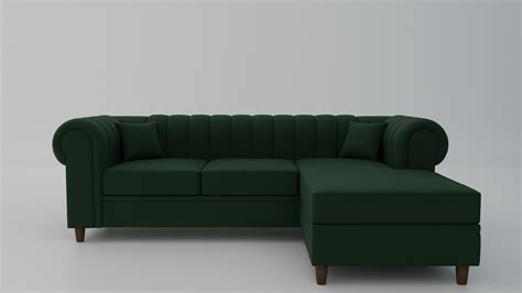 L shaped sofa 3D - TurboSquid 1640719