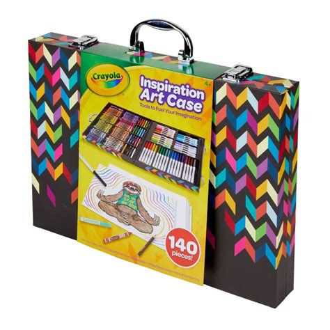 Crayola 140pc Inspiration Art Set with Case | Art sets for kids, Art ...