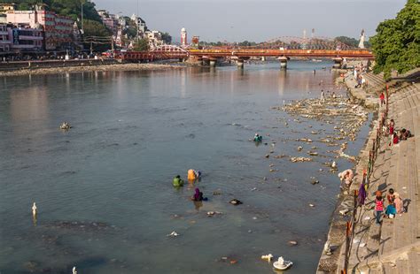 The river Ganges at Haridwar