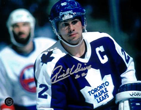 Rick Vaive Toronto Maple Leafs Autographed 8x10 Photo – Icon Autographs