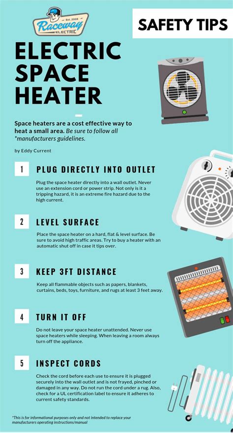 Electric Space Heater Safety Tips | Safety tips, Space heater safety ...