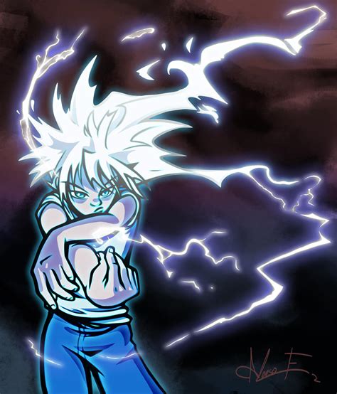 Killua Godspeed by PictorIocus on DeviantArt