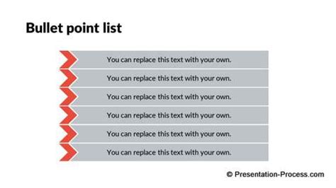 Flat Design Templates: PowerPoint List