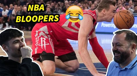 NBA bloopers but they keep getting more embarrassing! British Father ...