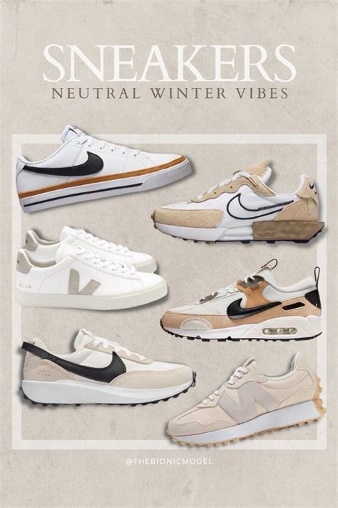 Trending neutral sneakers 2023 | Casual sneakers women, Nike shoes ...