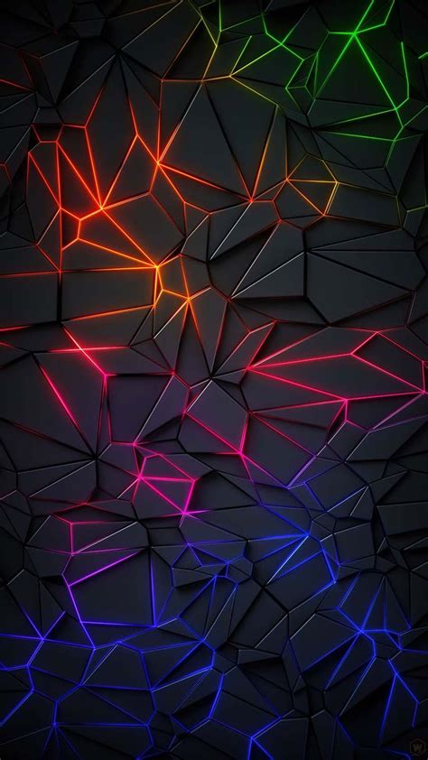 3D RGB Neon Lights IPhone Wallpaper HD - IPhone Wallpapers : iPhone ...