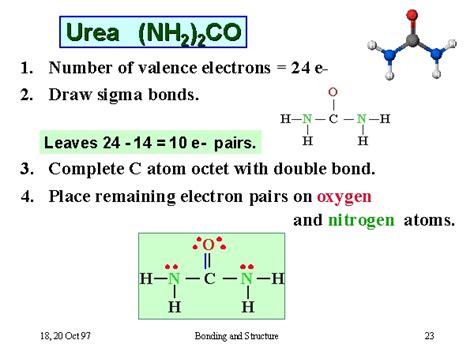 Urea Lewis Structure