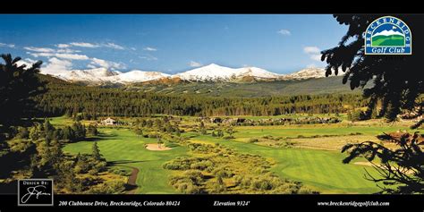 Breckenridge Golf Club | Golf ScoreCards, Inc.