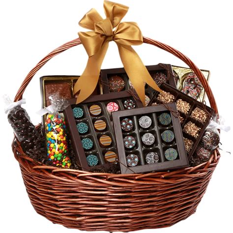 Chocolate Works 6 Lb. Chocolate Gift Basket | Gift Baskets | Food ...