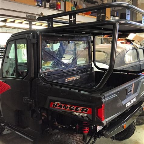 ROLL CAGE, ROOF AND SAFARI RACK INSTALLED ON A POLARIS RANGER 900XP ...