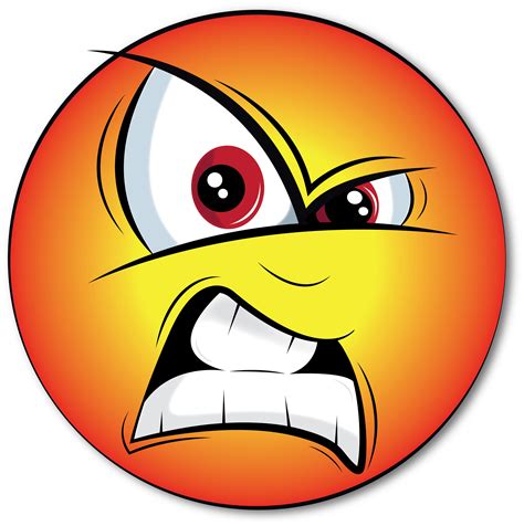 Angry Face Emoji Mad Faces Emoticon Anger Mad Face Emoji Android Hd ...