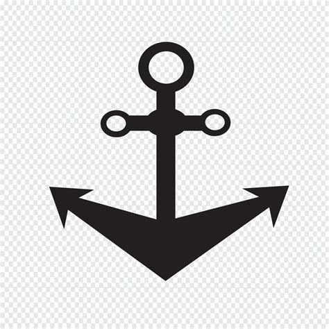 Anchor icon symbol sign 649126 Vector Art at Vecteezy