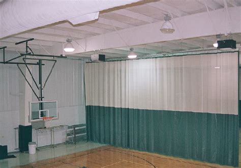 Gym Divider Curtains | Walk Draw Gym Curtain