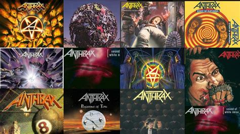 The List of Anthrax Albums in Order of Release - Albums in Order