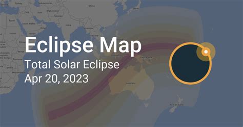 Eclipse path of total solar eclipse on april 20 2023 – Artofit