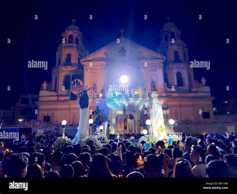 Quiapo, Philippines. 21st April, 2019. ‘Salubong' is a traditional ...