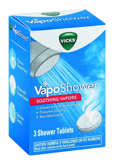 Vicks Vaposhower Soothing Vapors Shower Tablets 3 ct | Shipt