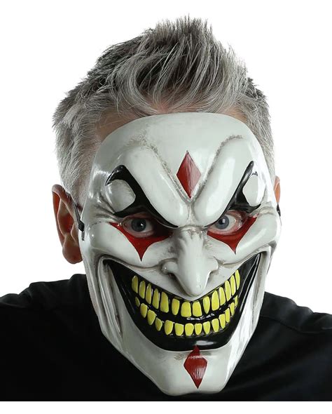 Evil Jester Horror-Maske | Horror masken, Masken, Maske halloween