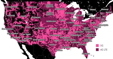 5 G Coverage Map Usa – Topographic Map of Usa with States