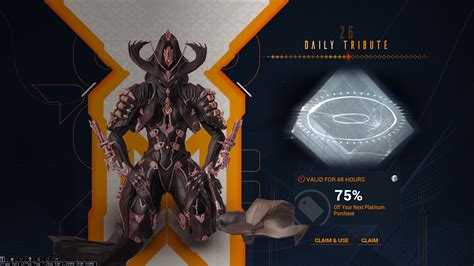 A blessing from the lord! How rare is this? : r/Warframe