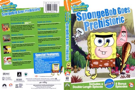 Custom DVD cover for SpongeBob Goes Prehistoric by CARLOSOOF10 on ...